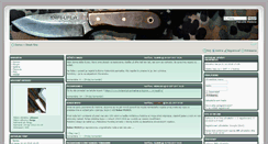 Desktop Screenshot of knife-life.sk
